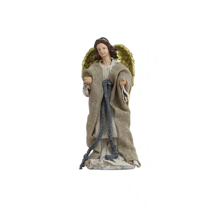Presépio de Resina Vestes Linho 11 Peça - 20 cm