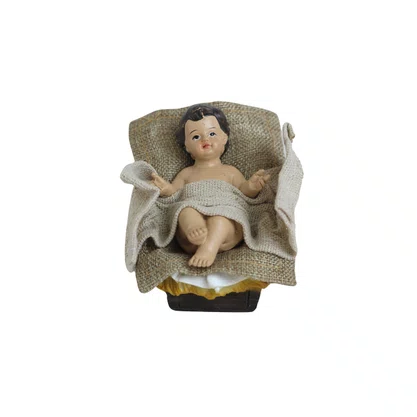 Presépio de Resina Vestes Linho 11 Peça - 20 cm
