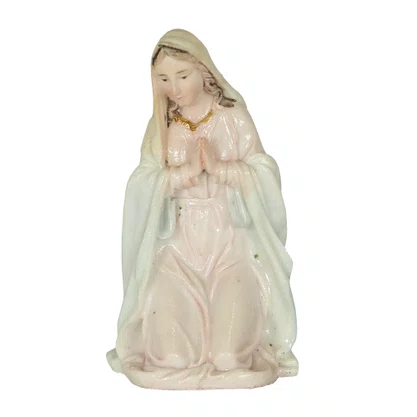 Presépio Importado de Resina New Rose 11 Peças - 13 cm