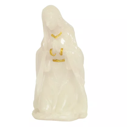 Presépio Importado de Resina Sagrada Família com Luz - 30 cm
