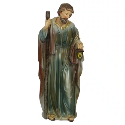 Presépio Importado de Resina Sagrada Família Green - 45 cm