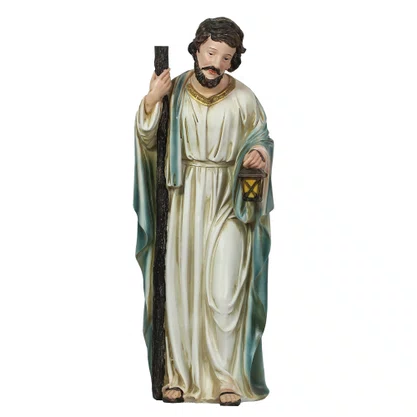 Presépio Importado de Resina Sagrada Família Mix 3 Peças - 45 cm