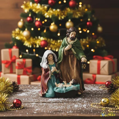 Presépio Importado Sagrada Família - 25 cm