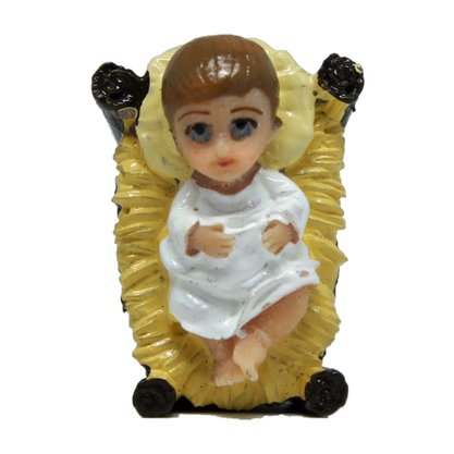 Presepio Infantil Resina Nacional 12 Peças - 6 cm