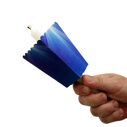 Protetor de Vela Azul