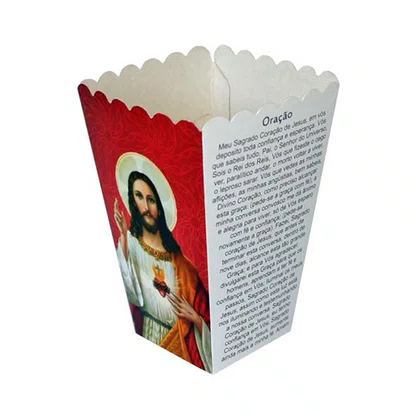 Protetor de Vela Sagrado Coração de Jesus