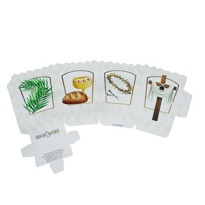 Protetor de Vela Semana Santa Branco
