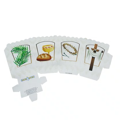 Protetor de Vela Semana Santa Branco