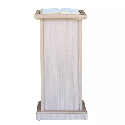Púlpito Madeira Clara - 115 cm x 50 cm x 35 cm
