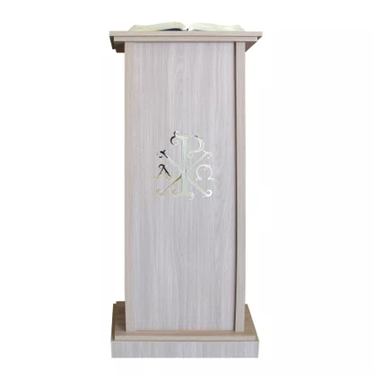 Púlpito Madeira Clara - 115 cm x 50 cm x 35 cm