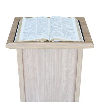 Púlpito Madeira Clara - 115 cm x 50 cm x 35 cm