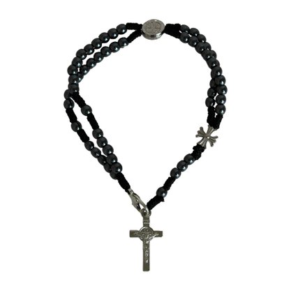 Pulseira Hematita São Bento - 3 mm