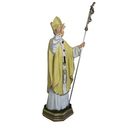 Imagem de Papa João Paulo II de Resina Nacional - 95 cm