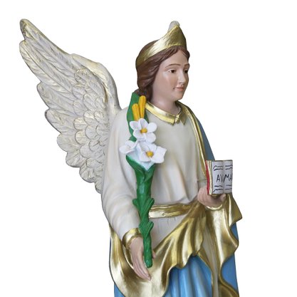 Imagem de São Gabriel Arcanjo de Resina Nacional - 107 cm