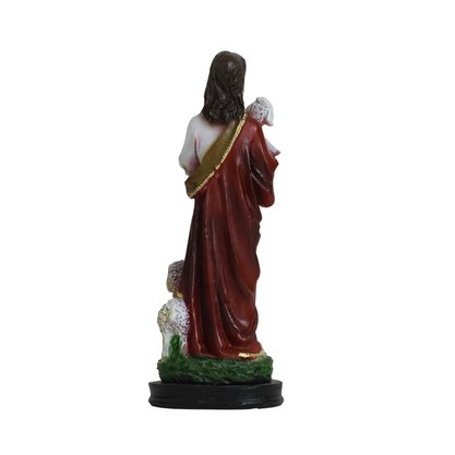 Imagem de Bom Pastor de Resina Nacional - 15 cm