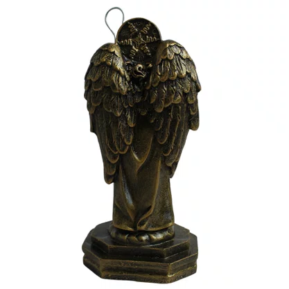Imagem de Arcanjo São Rafael Pintura Bronze de Resina Nacional - 15 cm