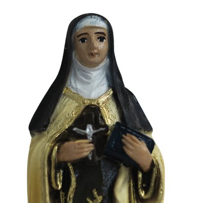 Imagem de Santa Mônica de Resina Nacional - 15 cm