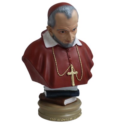 Imagem de Santo Afonso de Resina Nacional - 17 cm