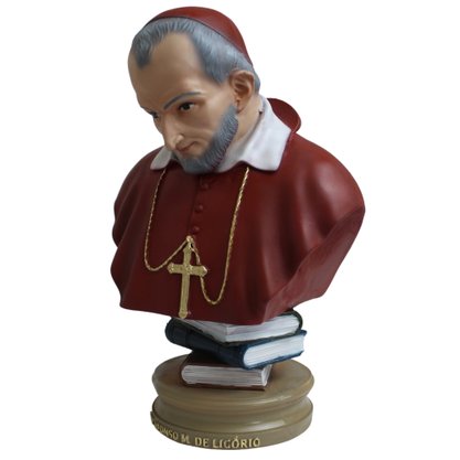 Imagem de Santo Afonso de Resina Nacional - 17 cm