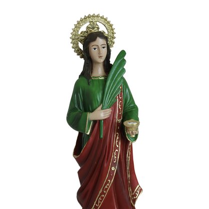 Imagem de Santa Luzia de Resina Nacional - 41 cm
