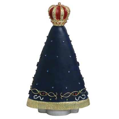 Imagem de Nossa Senhora Aparecida Pedras de Resina Nacioal - 45 cm