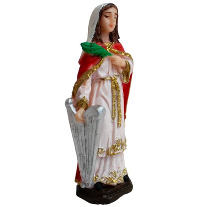 Imagem de Santa Cecília Resina Nacional - 7 cm