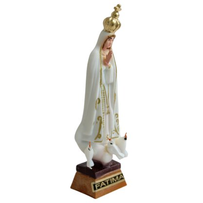 Imagem de Nossa Senhora de Fátima de Resina Importada - 9,5 cm