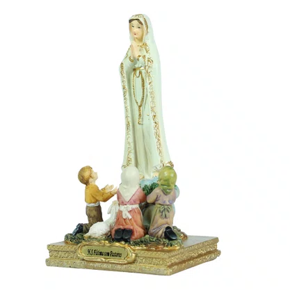 Imagem de Nossa Senhora de Fátima de Resina Importada - 15 cm