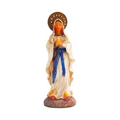 Imagem Resina Importada Nossa Senhora de Lourdes - 10cm