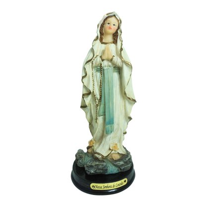 Imagem Nossa Senhora de Lourdes - 14cm Resina