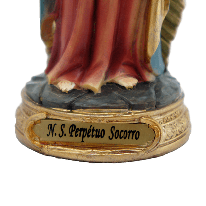 Imagem de Nossa Senhora do Perpétuo Socorro de Resina Importada - 20cm