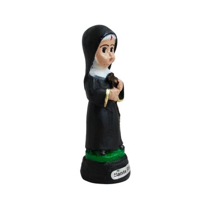 Imagem de Santa Rita Infantil Resina Nacional - 9 cm