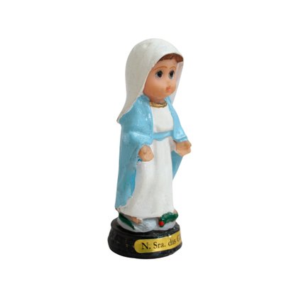 Imagem Nossa Senhora das Graças Infantil Resina Nacional - 8 cm