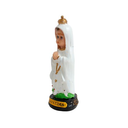 Imagem de Nossa Senhora de Fátima Infantil Resina Nacional - 7 cm