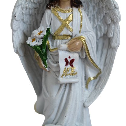 Imagem de Arcanjo Gabriel de Resina Nacional - 12 cm