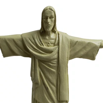 Imagem de Cristo Redentor de Resina Nacional - 12 cm