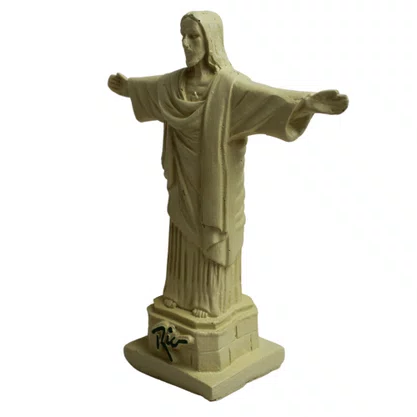 Imagem de Cristo Redentor de Resina Nacional - 12 cm