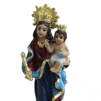 Imagem de Nossa Senhora Auxiliadora de Resina Nacional - 13 cm