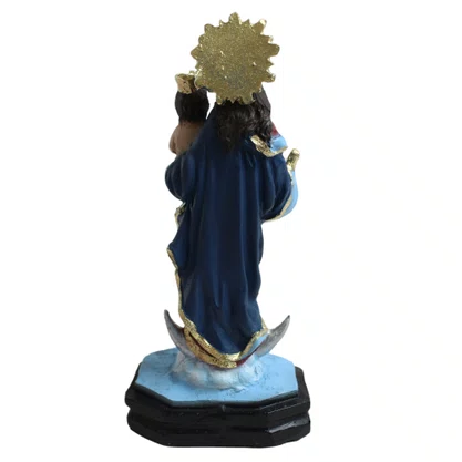Imagem de Nossa Senhora Auxiliadora de Resina Nacional - 13 cm