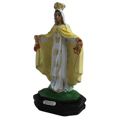 Imagem de Nossa Senhora Mercês de Resina Nacional - 15 cm