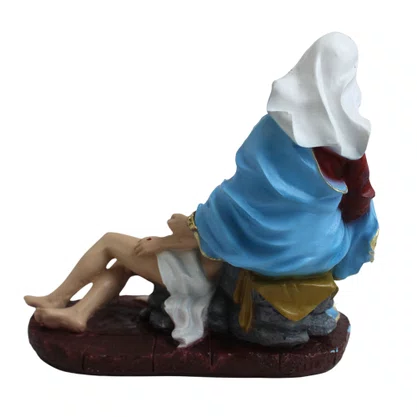 Imagem de Nossa Senhora Pietá de Resina Nacional - 14 cm