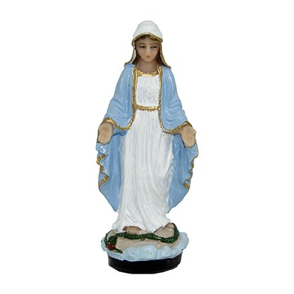 Imagem de Nossa Senhora das Graças Resina Nacional - 7 cm 