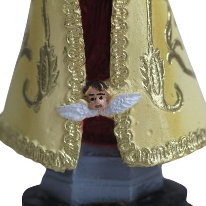 Imagem de Nossa Senhora de Nazaré de Resina Nacional - 15 cm
