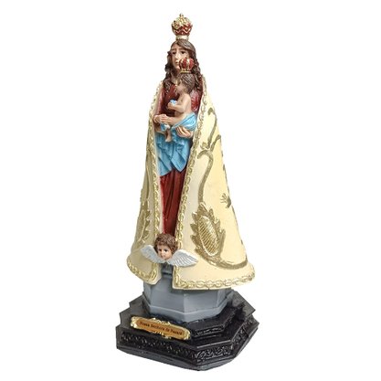 Imagem de Nossa Senhora de Nazaré de Resina Nacional - 22 cm
