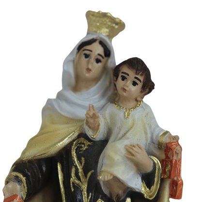 Imagem de Nossa Senhora do Carmo de Resina Nacional - 12 cm