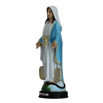 Imagem de Nossa Senhora Medalha Milagrosa de Resina Nacional - 20 cm