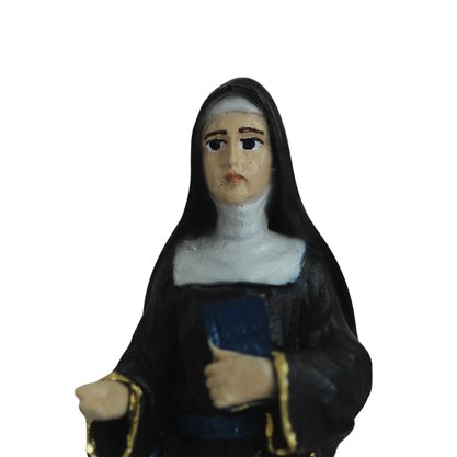 Imagem de Santa Paulina de Resina Nacional - 15cm