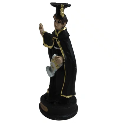 Imagem de Santo Ivo de Resina Nacional - 12 cm