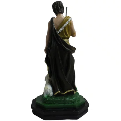 Imagem de São João Batista de Resina Nacional - 16 cm