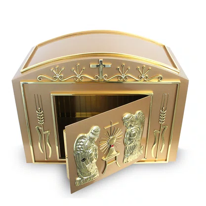Sacrário Dourado - 41 cm x 52 cm x 29 cm